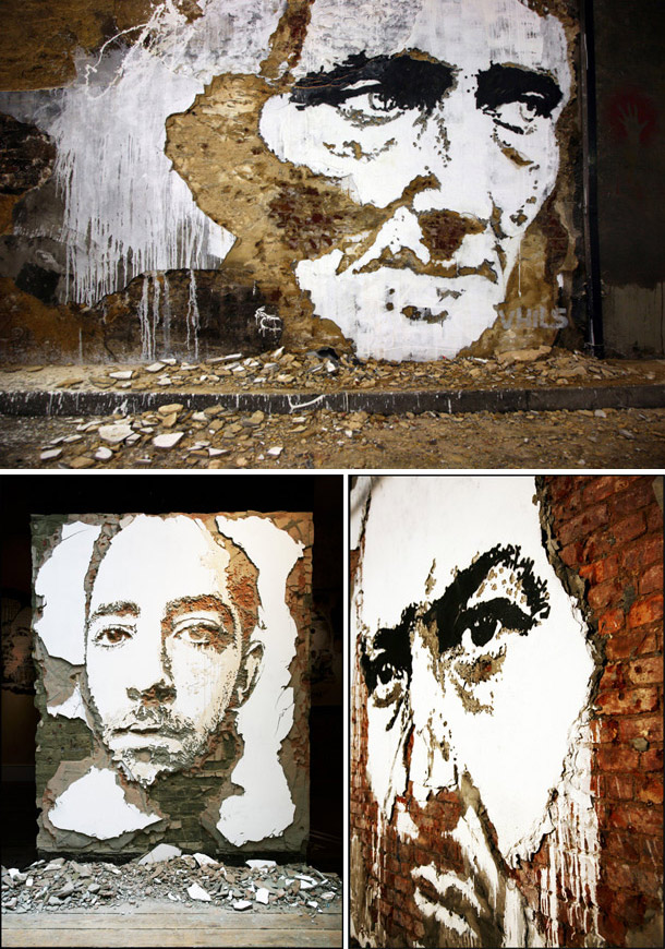 Alexandre Farto aka Vhils | Street Art.