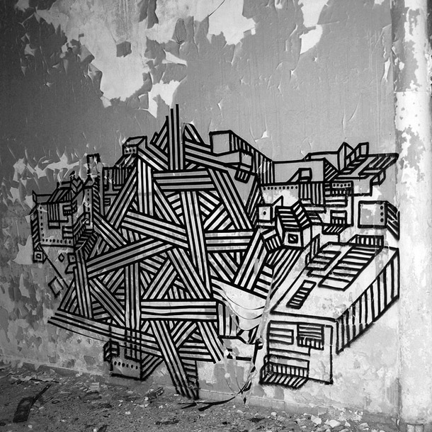 Tape Art | BUFFdiss.