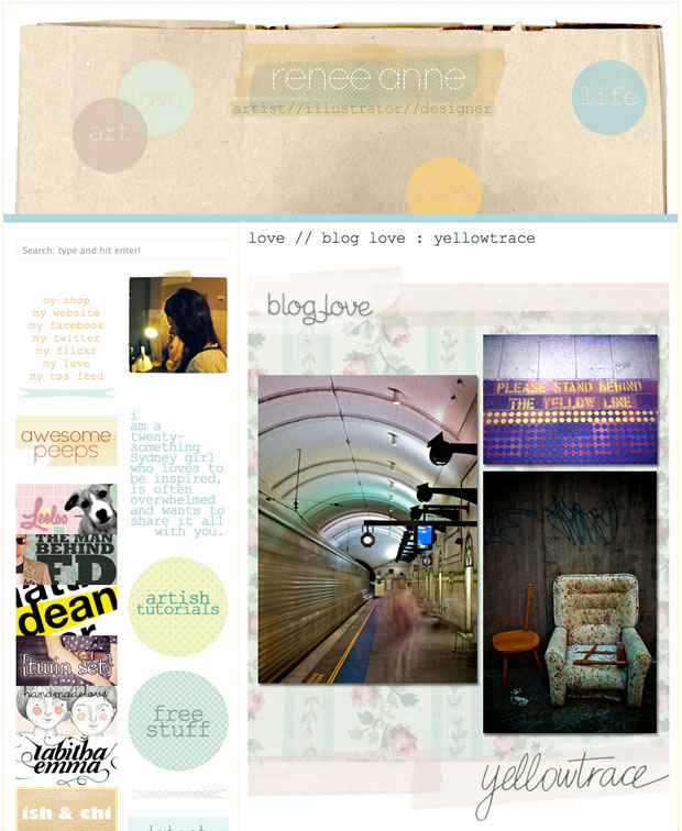 I'm a Lucky Little Blogger.