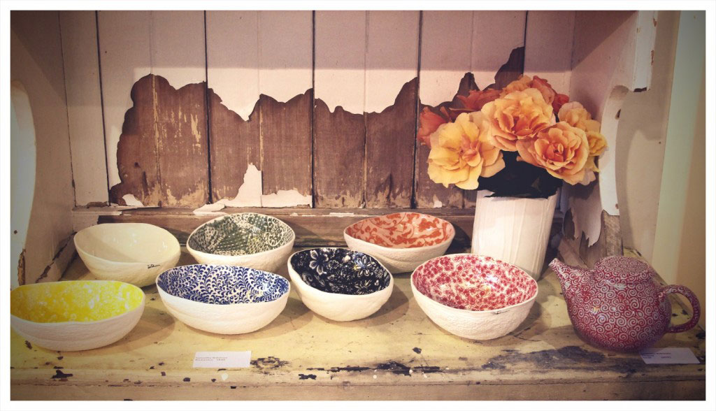 Handmade Porcelain by Samantha Robinson.