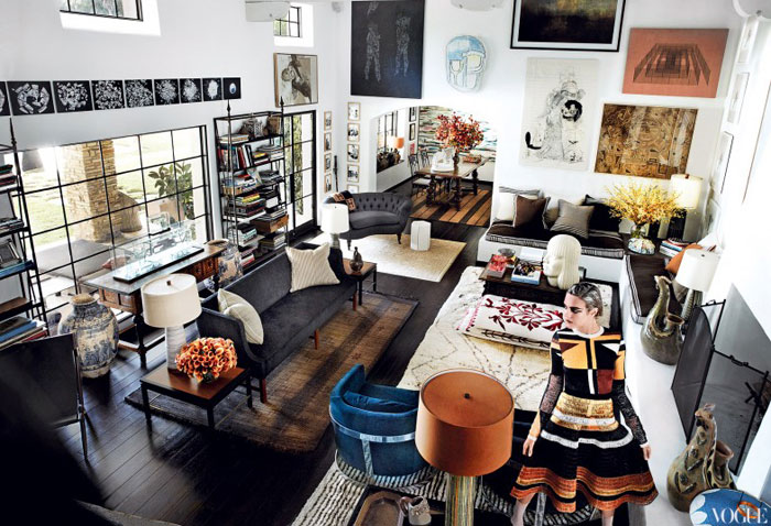 Mario Testino’s L.A. Home.