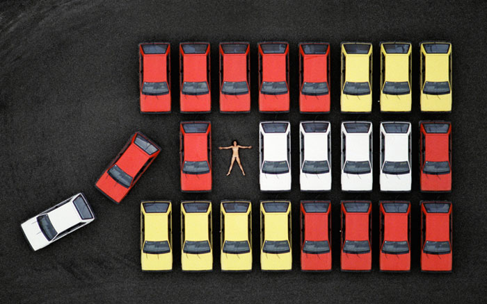 Design Free Thursday | Aerial Nudes by John Crawford.