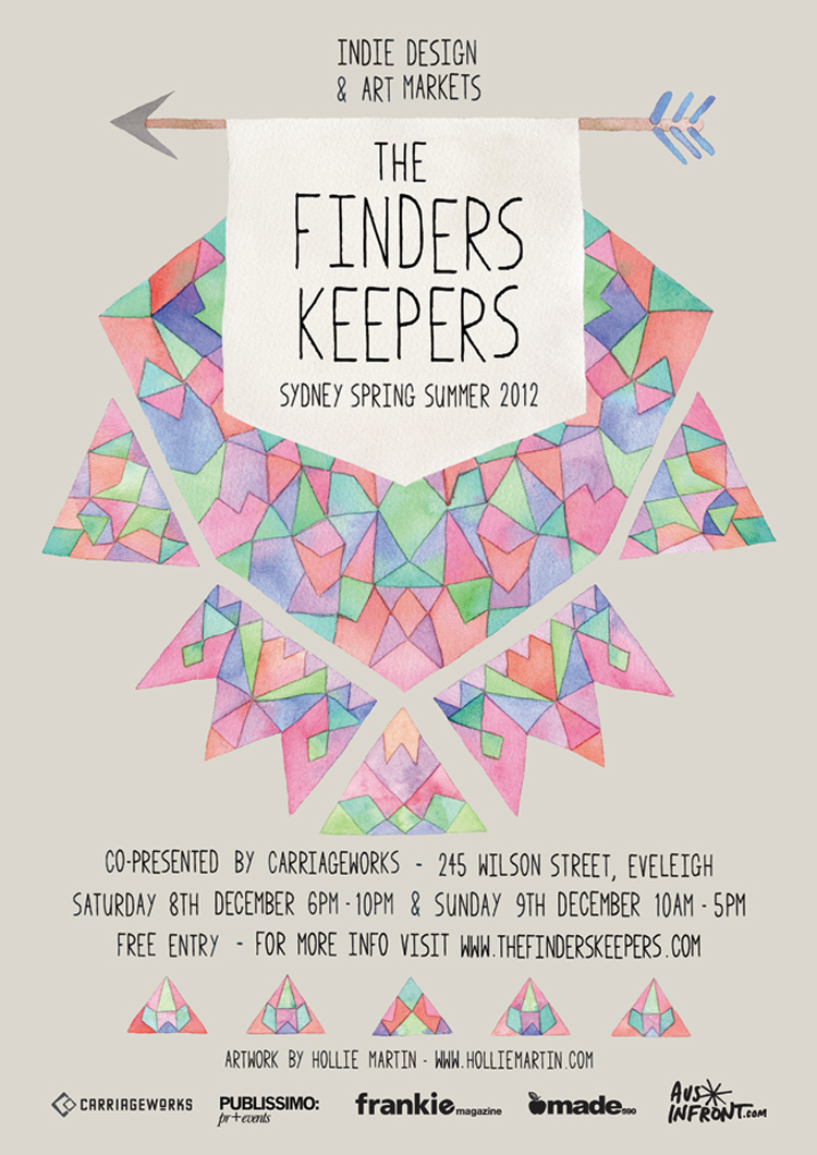 Finders Keepers Market in Sydney, December 2012.