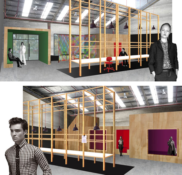 Renderings of Goodman Unit B4, Sydney // MAKE Creative.