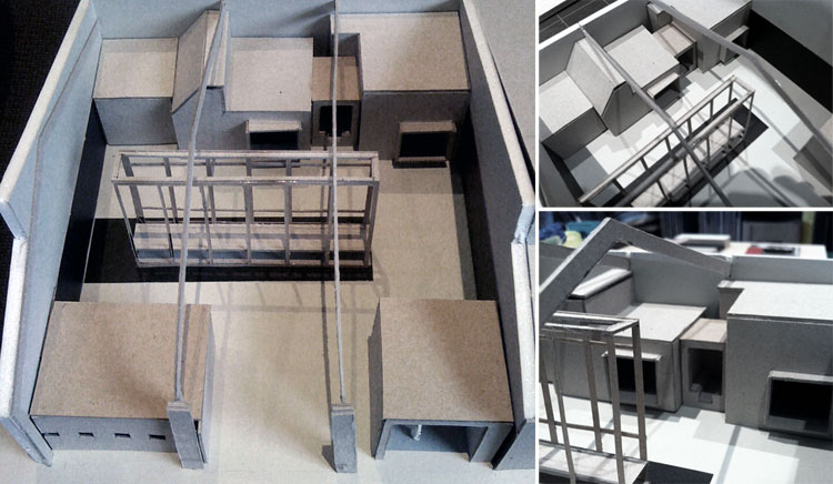 Study model of Goodman Unit B4, Sydney // MAKE Creative.