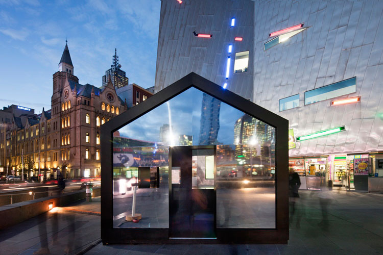 The Light in Winter Look Shed, Melbourne by HASSELL.