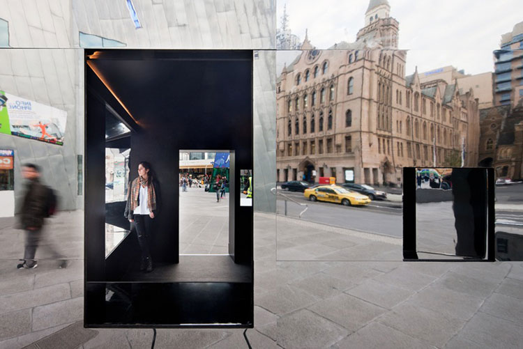 Light in Winter Shed, Melbourne by HASSELL.