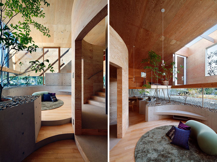 Pit House, Okayama, Japan // UID Architects.