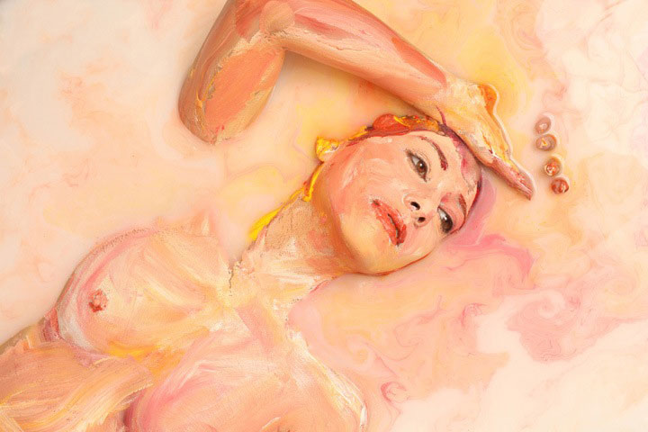 Human Paintings // Alexa Meade & Sheila Vand.