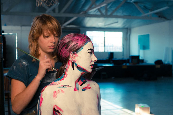 Human Paintings // Alexa Meade & Sheila Vand.