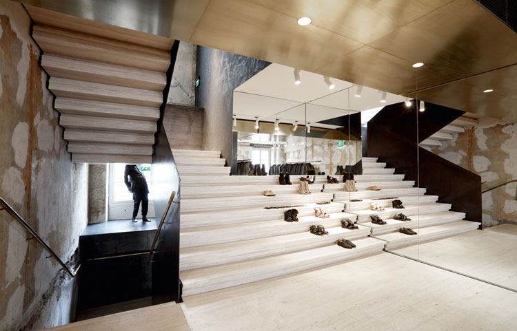 Damir Doma Store in Paris by March Studio.