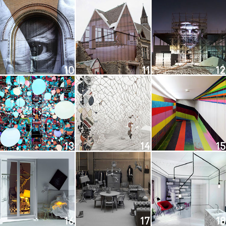 Installations // 2012 Archive on Yellowtrace.