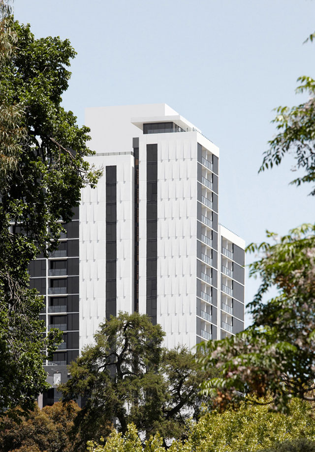 33 MacKenzie Street Residential Tower, Melbourne by Elenberg Frazer // via Yellowtrace.