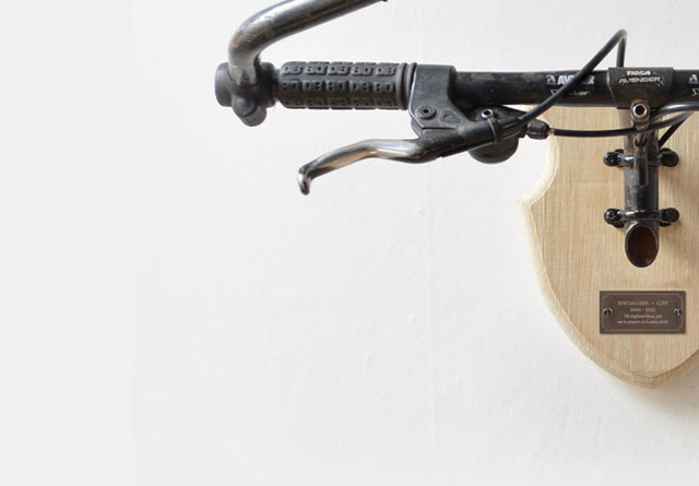 Bicycle Taxidermy by Regan Appleton.