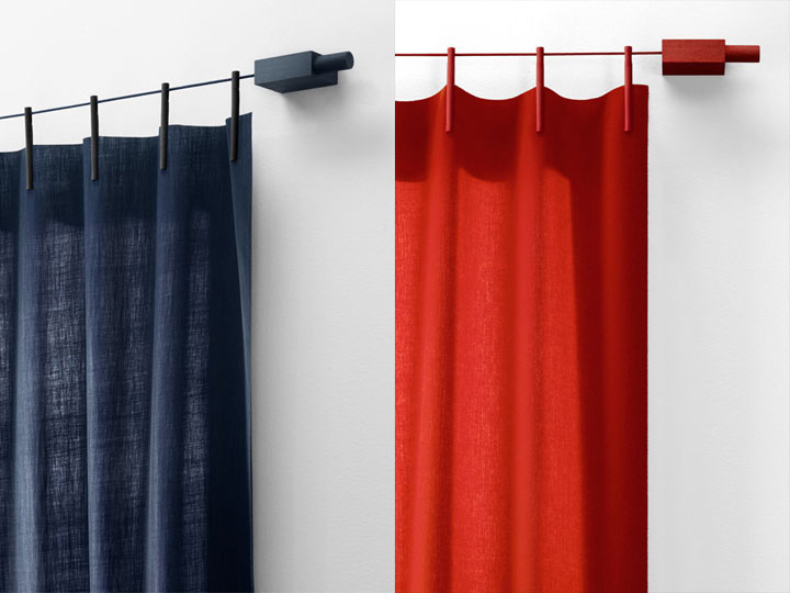 Ready Made Curtain // Ronan & Erwan Bouroullec for Kvadrat.