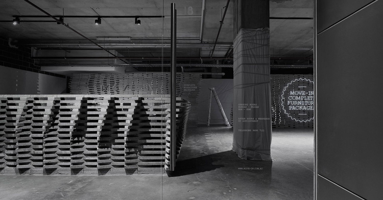 Move-in Showroom in Melbourne by Elenberg Fraser, via Yellowtrace. Move-in Showroom in Melbourne by Elenberg Fraser, interior