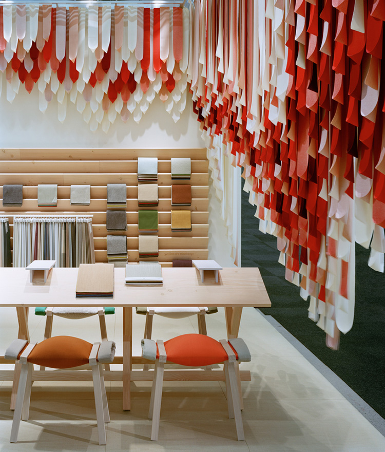 The Picnic Installation at Stockholm Design Week by Raw Edges for Kvadrat | Yellowtrace.