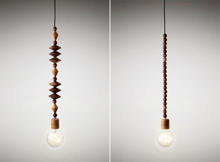Yellowtrace // Bright Beads by Marz Designs. Left - Art. Right - Abacus.