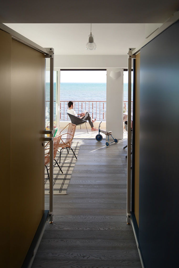Fun House by UdA Architetti - Holiday Apartment Renovation in South of France, via Yellowtrace. Fun House by UdA Architetti - Apartment Renovation in Juan Les Pins, France.