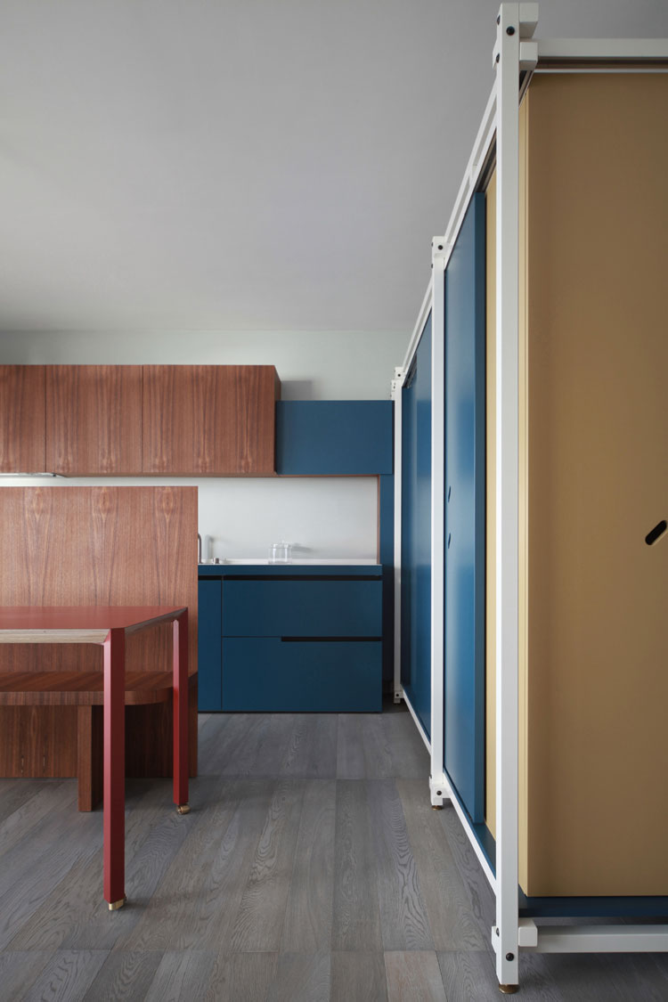 Fun House by UdA Architetti - Holiday Apartment Renovation in South of France, via Yellowtrace. Fun House by UdA Architetti - Apartment Renovation in Juan Les Pins, France.