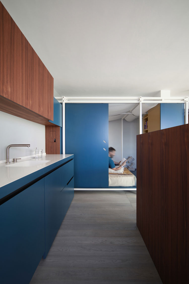 Fun House by UdA Architetti - Holiday Apartment Renovation in South of France, via Yellowtrace. Fun House by UdA Architetti - Apartment Renovation in Juan Les Pins, France.