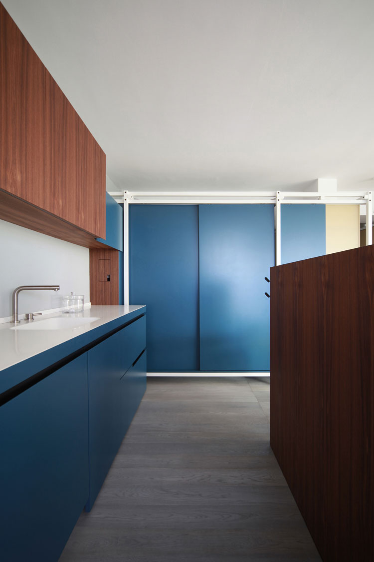 Fun House by UdA Architetti - Holiday Apartment Renovation in South of France, via Yellowtrace. Fun House by UdA Architetti - Apartment Renovation in Juan Les Pins, France.