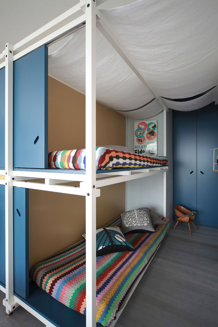 Fun House by UdA Architetti - Holiday Apartment Renovation in South of France, via Yellowtrace. Fun House by UdA Architetti - Apartment Renovation in Juan Les Pins, France.