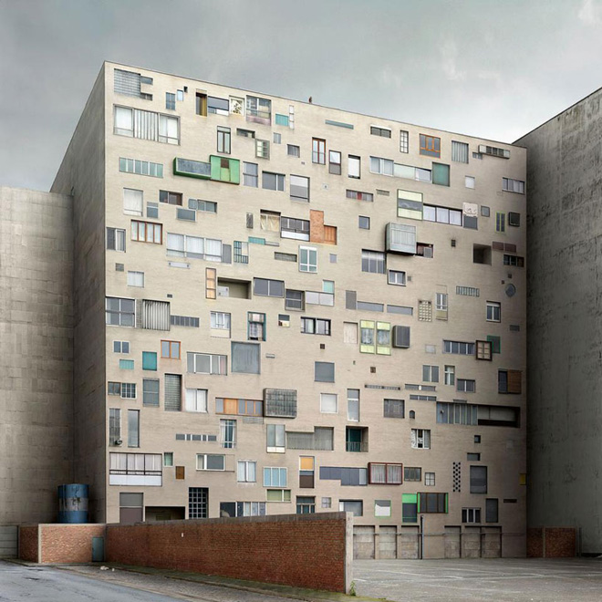 Fictional Architecture by Filip Dujardin, via Yellowtrace. Filip Dujardin