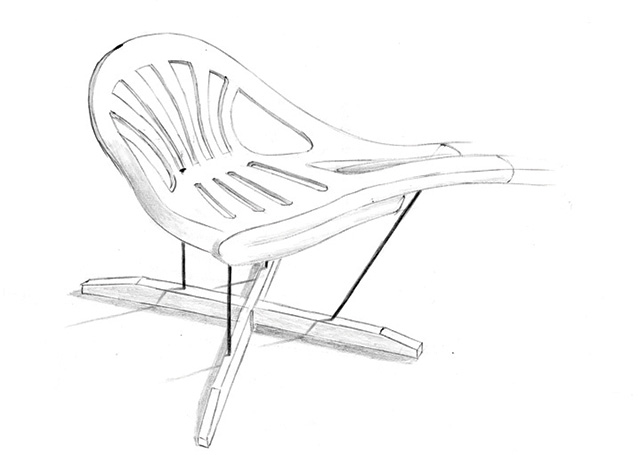 Monobloc Chair Sculptures by Bert Loeschner, via Yellowtrace. monobloc la chaise