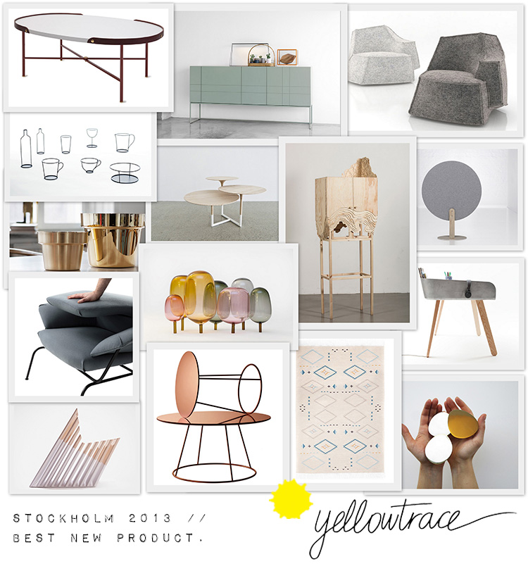 Stockholm Design Week 2013 // Best New Furniture & Products.
