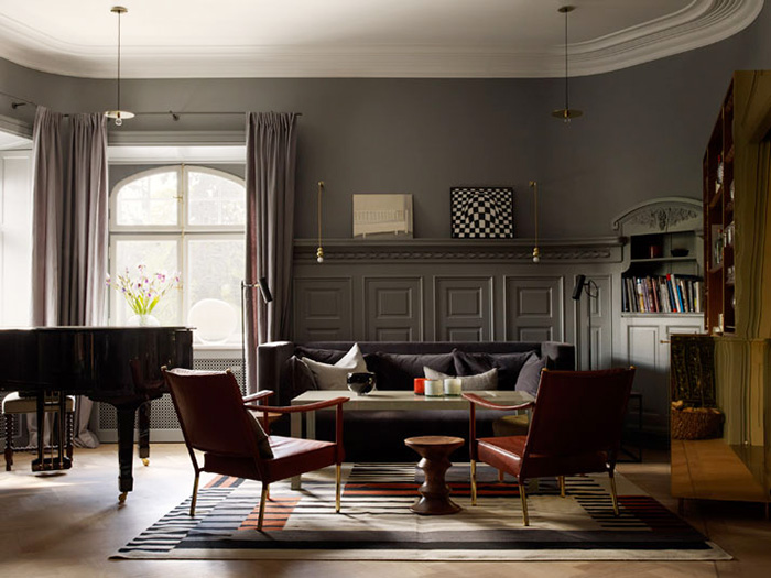Ett Hem Hotel by Studio Ilse // Stockholm, Sweden, via Yellowtrace. ett hem hotel stockholm living room