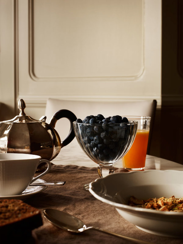 Ett Hem Hotel by Studio Ilse // Stockholm, Sweden, via Yellowtrace. food