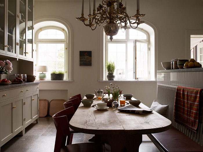 Ett Hem Hotel by Studio Ilse // Stockholm, Sweden, via Yellowtrace. dining room