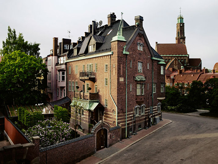 Ett Hem Hotel by Studio Ilse // Stockholm, Sweden, via Yellowtrace. ett hem hotel exterior