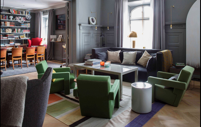 Ett Hem Hotel by Studio Ilse // Stockholm, Sweden, via Yellowtrace. ett hem hotel stockholm living spaces