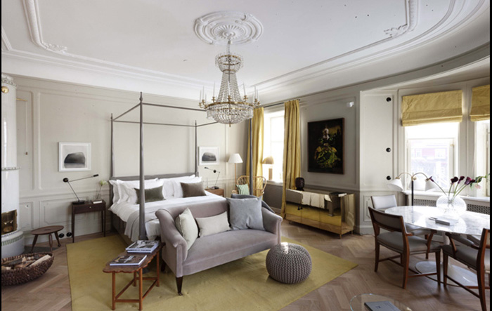 Ett Hem Hotel by Studio Ilse // Stockholm, Sweden, via Yellowtrace. ett hem hotel room