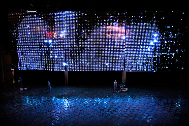 Water Light Graffiti by Antonin Fourneau, via Yellowtrace. Water Light Graffiti by Antonin Fourneau
