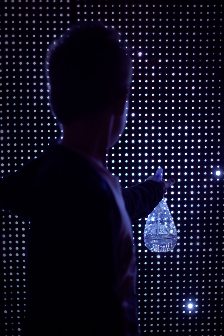 Water Light Graffiti by Antonin Fourneau, via Yellowtrace. detail view