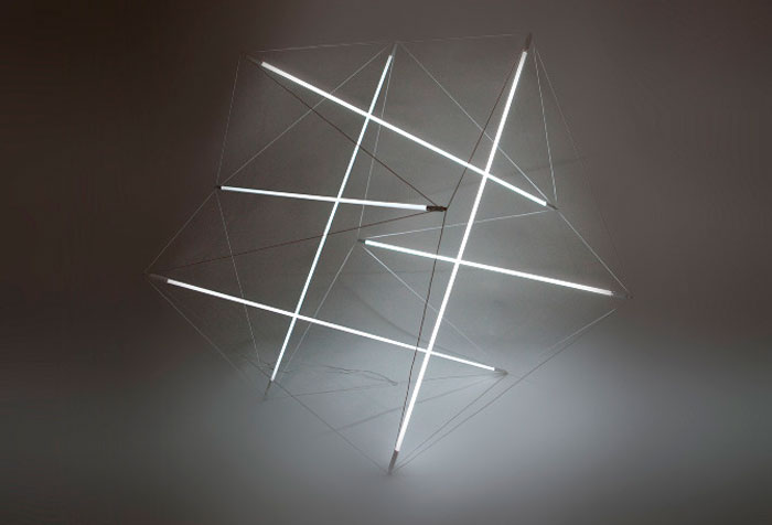 Lovely Linear Lighting // Design Trend, via Yellowtrace. Tensegrity Light by Michal Maciej
