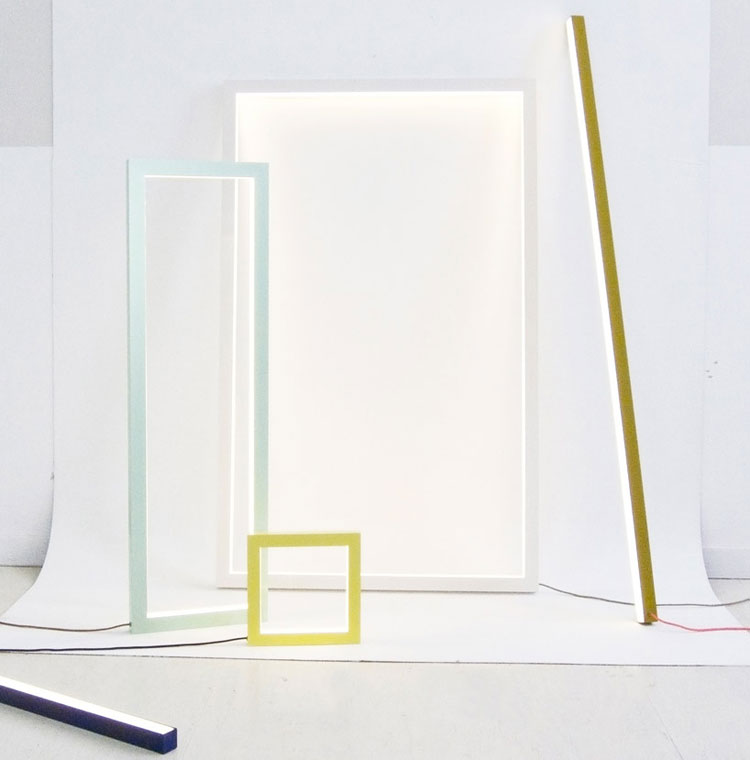 Lovely Linear Lighting // Design Trend, via Yellowtrace. Composition Light by Miya Kondo