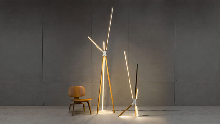 Lovely Linear Lighting // Design Trend, via Yellowtrace. Stickbulb lights by Rux
