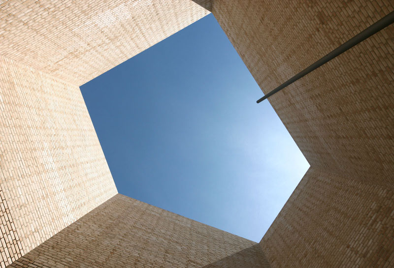 Buda Art Centre by 51N4E // via yellowtrace Brickwork Architecture and Design
