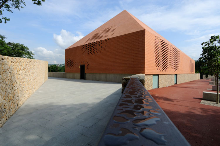 Pope John Paul II Hall by Randic Turato // via yellowtrace