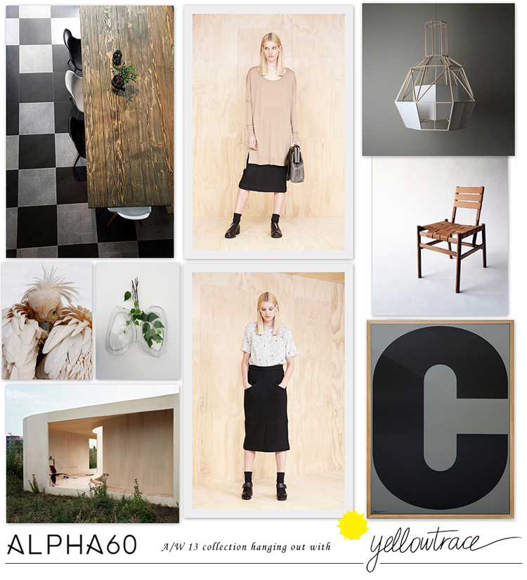 Alpha60 A/W13 Collection hanging out with Yellowtrace // Look 10.