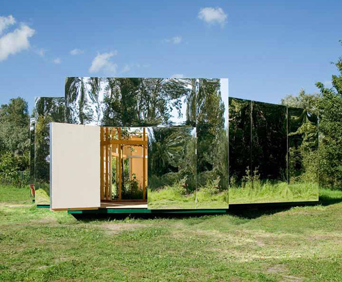 Archive artist pavilion by Bureau Lada | Yellowtrace.