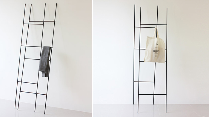 Ladder Coat Rack by Yenwen Tseng | Yellowtrace.