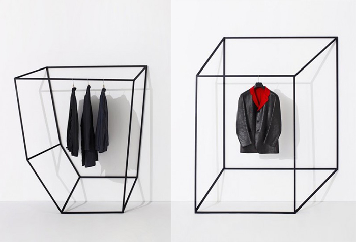 Les Ailes Noires Clothes Racks by John Tong | Yellowtrace.