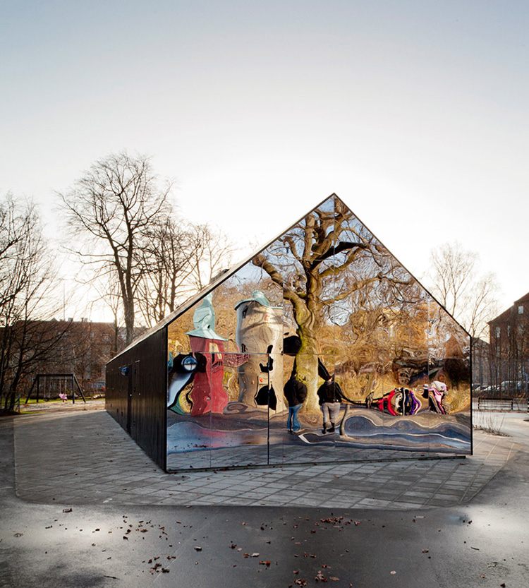 Mirror House in Copenhagen by MLRP | Yellowtrace.