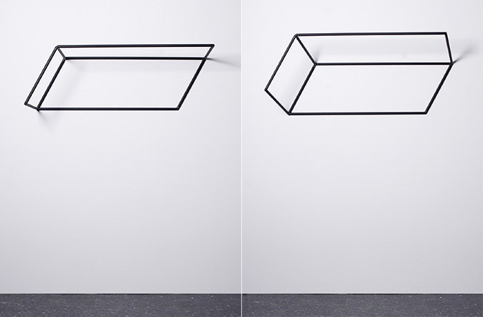 Tilt clothes rack by Tina Schmid | Yellowtrace.