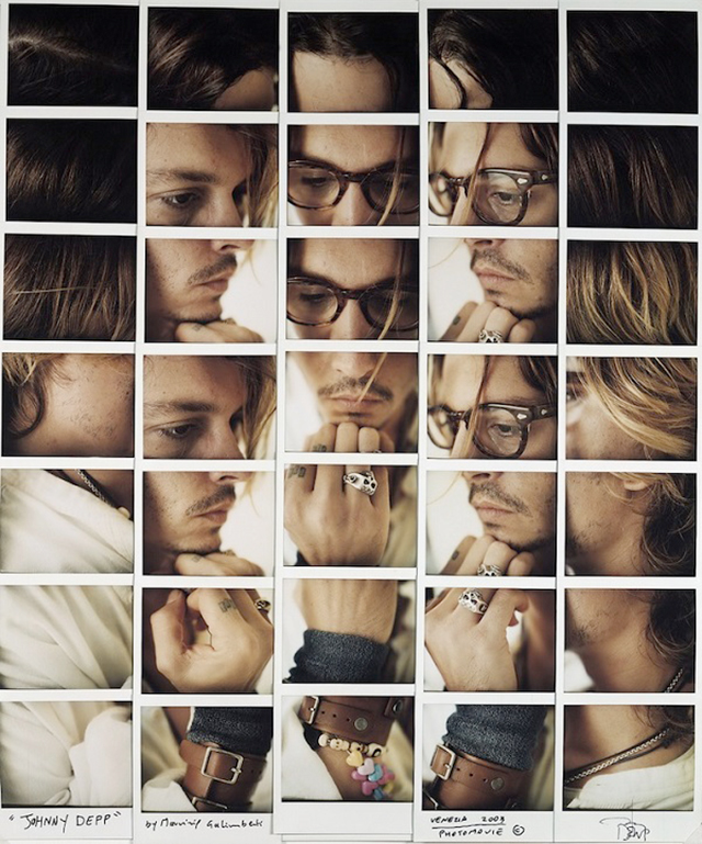 Polaroid Portrait Mosaic by Maurizio Galimberti | Yellowtrace.